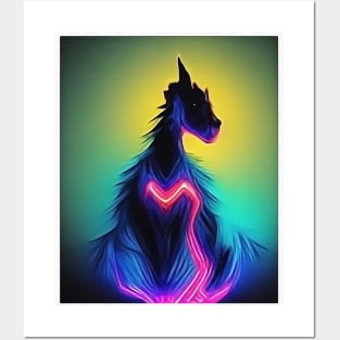 magical unicorn Posters and Art